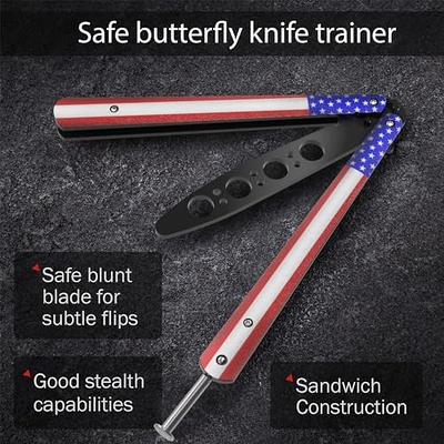 GOOD WORKER Butterfly Trainer - Practice Balisong Butterfly Knives