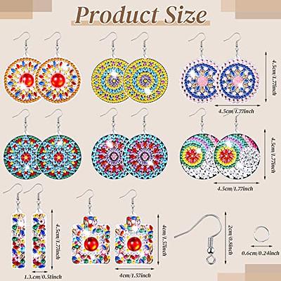 Kigeli 8 Pairs Diamond Painting Earring Jewelry Making Kit Bohemian DIY  Earring Kit Jewelry Making Supplies for Adult Diamond Art Tool and  Accessories Holiday Pendant Charms for Kid Women Craft - Yahoo Shopping
