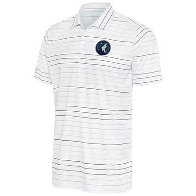 Antigua Apparel / Women's Detroit Lions Affluent Grey Heather/White Polo