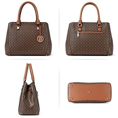 BOSTANTEN Women Leather Handbag Designer Top Handle Satchel Shoulder Bag  Crossbody Purse