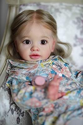 ROSHUAN Reborn Toddler Dolls 26 Inch Reborn Baby Dolls Toddler