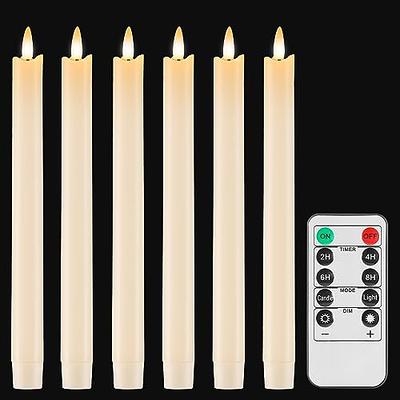 Flameless LED 7-pack Wax Candles with Remote Control