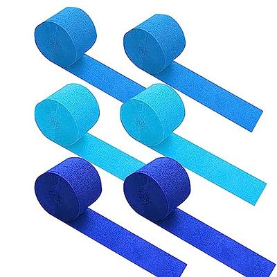 Crepe Paper Streamers 4 Rolls 72ft in 4 Colors for Party Decorations -  Light Brown, Purple, Teal, Pastel Pink - Yahoo Shopping