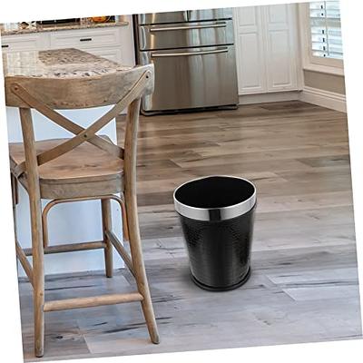 MAGICLULU Chinese Trash Can Office Trash Can Retro Trash Can Bathroom Trash  Cans Wastebasket Kids Trash Can Black Vintage Waste Paper Bin Plastic,  Leather Waste Basket for Bathroom - Yahoo Shopping