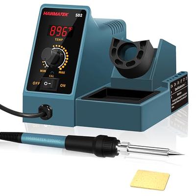 YIHUA 928D-III Soldering Iron,110W High Power, Fully Digital Display °F  /°C- Temperature Control Soldering Tool, Accurate 194~896°F, with ON/OFF  Switch, Iron Tip, Brass Wool, Automatic Sleep Mode - Yahoo Shopping