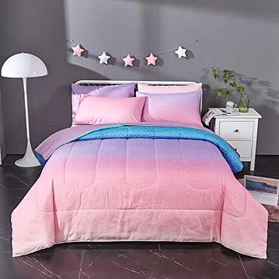Hello Kitty Black Pink Soft Microfiber Twin/Full Queen Duvet Comforter Set