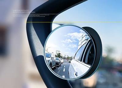 Newest upgrade Blind Spot Mirror, 2 Round HD Glass Frameless Convex Rear  View Mirrors (4) - Yahoo Shopping