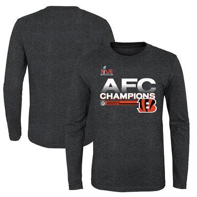 Men's Fanatics Branded Black Cincinnati Bengals 2022 AFC North Division  Champions Divide & Conquer T-Shirt