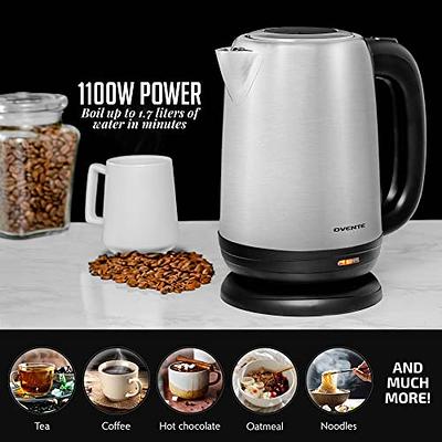 Stainless Steel Fast, Portable Electric Hot Water Kettle for Tea