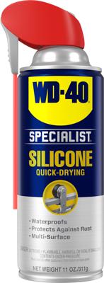 WD-40 Specialist Silicone Lubricant, 11-oz. Aerosol Can - 6 CA