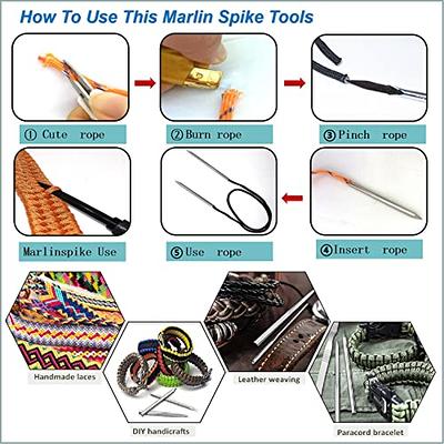 Paracord Fid Set Paracord Marlin Spike Knotter Tools Stitching