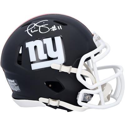 Phil Simms New York Giants Autographed Riddell 1980-99 Throwback Speed  Replica Helmet with S.B. XXI M.V.P. Inscription