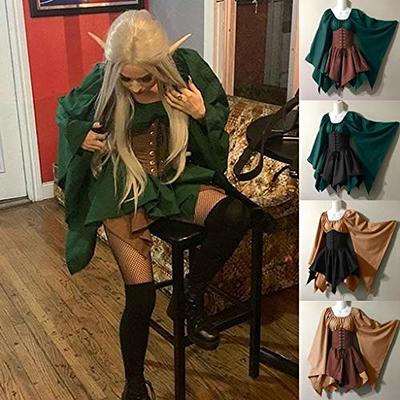 Eiyaclvo Sales Today Clearance Halloween Costumes for Women Traditional  Irish Dress Short Medieval Costume Renaissance Dress With Corset Plus Size  - Yahoo Shopping