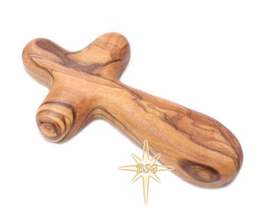 Olive Wood Pocket Cross