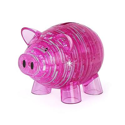 BTYYIHEX 3D Crystal Pig Puzzle,Functions as a Piggy Bank,Crystal Puzzle  Brainteasers for Puzzlers Ages 16 and Up,94PCS(Pink) - Yahoo Shopping