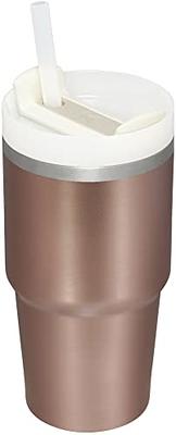 Stanley Quencher H2.0 FlowState Stainless Steel Vacuum Insulated Tumbler  with Lid and Straw for Water, Iced Tea or Coffee, Smoothie and More, Rose  Quartz, 64 oz - Yahoo Shopping