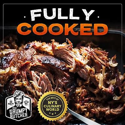 Grumpy Butcher Fully Cooked Duroc Pulled Pork - 2 lb, Hickory Wood Smoked  Premium Pulled Pork