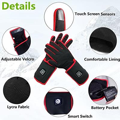 HEATED GLOVE LINER  Rechargeable, Battery Powered Electric Hand