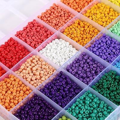 Kit 20000 Mini Colored Glass Beads 2mm 