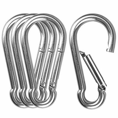  Benvo 2 Pcs Carabiner Clips Spring-Snap Hook M8 3.1