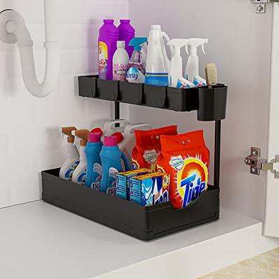 mlesi Mlesi Under Sink Organizer - Pull Out cabinet Organizer - 2