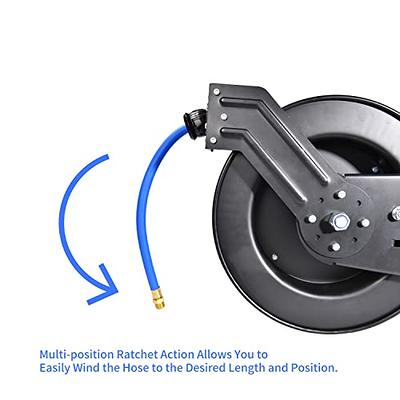 vidaXL Automatic Air Hose Reel 3/8 39.4