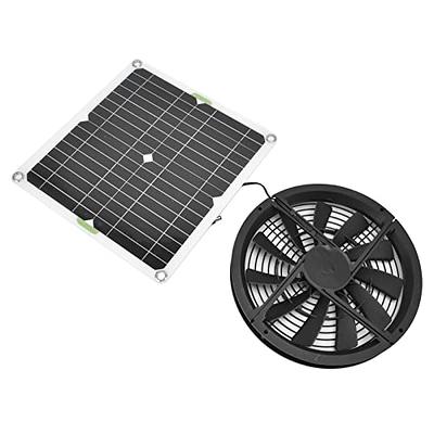 Solar Panel Fan Kit, 100W 12V Waterproof Solar Exhaust Fan