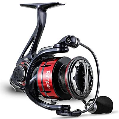 Tempo Expert Spinning Reels, Ultralight Magnesium Body Fishing Reel with  Super Smooth 10+1 BB, 41LBs Carbon Fiber Drag Max, Aluminum Handle, 6.2:1  Gear Ratio for Freshwater Catfish Bass, Red - Yahoo Shopping