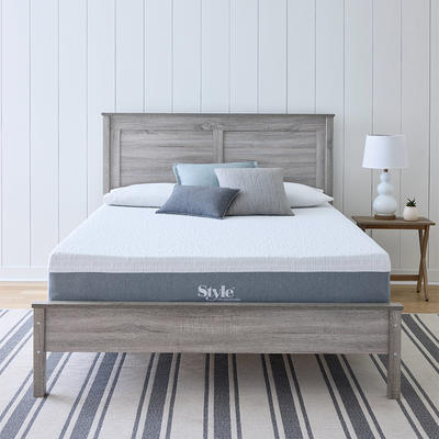 Serta 10-in Queen Hybrid Memory Foam/Coil Blend Mattress in a Box in the  Mattresses department at