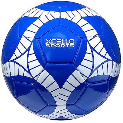 Xcello Sports Soccer Ball Size 5 Assorted Graphics (Orange, Green