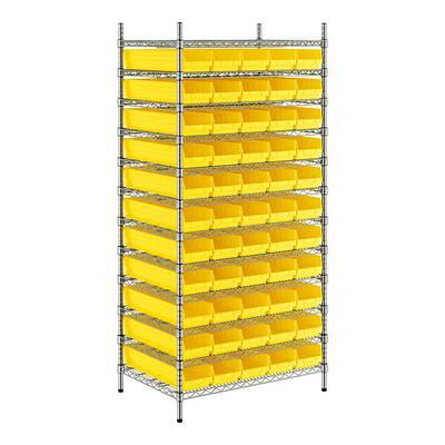 Regency Yellow Shelf Bin, 17 7/8 x 11 1/8 x 4