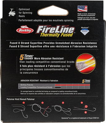 Berkley FireLine® Crystal Braided Superline Fishing Line 6lb