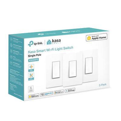 TP-Link HS220 Smart Wi-Fi Light Switch with Dimmer HS220P3 B&H