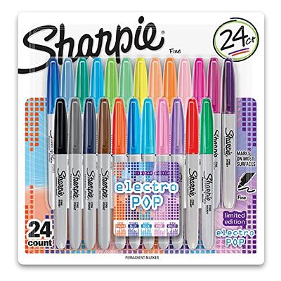 Sharpie Permanent Markers Fine Point Cosmic Color Limited Edition 24 Count