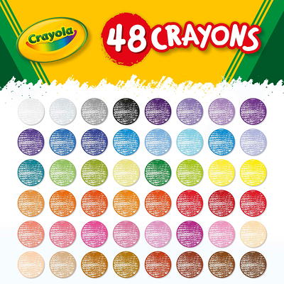 Crayola Classic Crayons, Back to School Supplies for Kids, 8 Ct