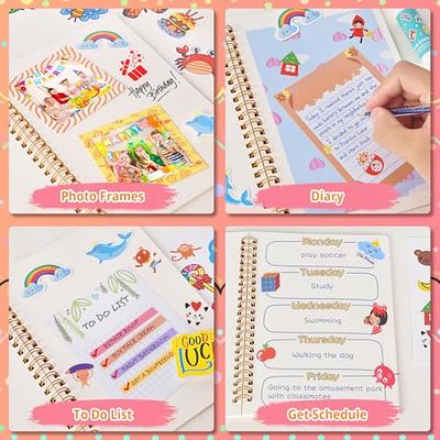 DIY Journal Set For Teen Girl Gifts Scrapbook Kit Journaling Arts Craft Kit  Girls Toy Kids