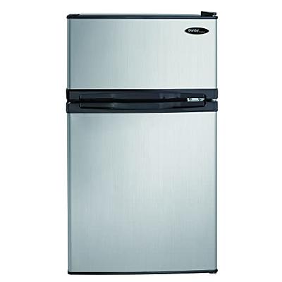 Magic Chef 7.3 cu. ft. 2-Door Mini Fridge in Black with Freezer MCDR740BE -  The Home Depot