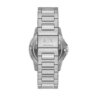 Moonphase Steel EXCHANGE A|X ARMANI - Multifunction Stainless Yahoo Watch Shopping (Model: Men\'s AX1736)