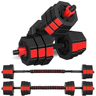 wolfyok Adjustable Dumbbell Set, Weights Dumbbells Set 44Lb/66Lb, 3 in 1  Free Weight Workout with Connector Used as Barbell, Push up Stand, Fitness  Workout Equipment for Men Women Home Gym - Yahoo Shopping