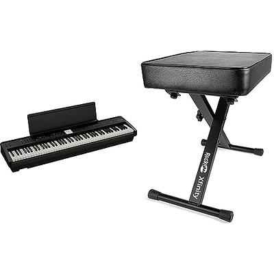 RockJam 88-Key Beginner Digital Piano / Keyboard with Full-Size  Semi-Weighted Keys, Power Supply and Built-In Speakers : : Musical  Instruments, Stage & Studio