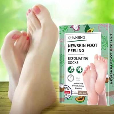 ALIVER Foot Peel Mask 3 Pack, Exfoliator Peel Off Calluses Dead Skin Callus  Remover, Baby Soft Smooth Touch Feet-Men Women (Lavender)