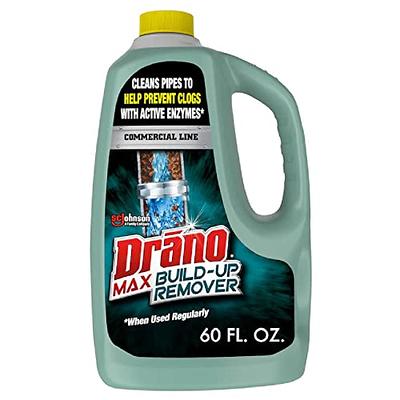 DU-MOST Drain Line Opener & Clog Remover, Concentrated Alkaline Based  Cleaner, Non-Fuming, Non-Acid, Dissolve & Remove Obstructions in Clogged or