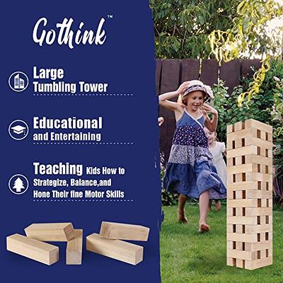 Tumbling Tower Games to Enjoy Fun Lawn Stacking Block – Large