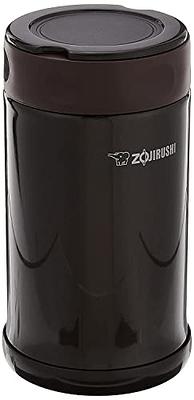 Zojirushi Steel Food Jar, 16.9-Ounce, Black/Stainless