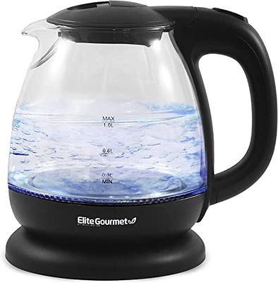 Hamilton Beach Glass Electric Tea Kettle 1L Cordless