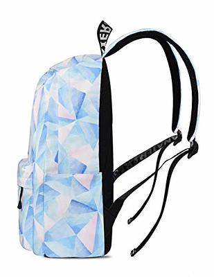 Buy ABage Women's Leather Backpack Purse Casual Travel School Drawstring  Flap Backpack, Light Blue Online at desertcartINDIA