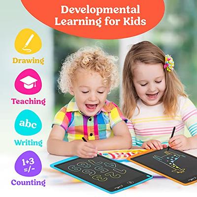 Derabika Lcd-Writing-Tablet-for-Kids 10 Inch, Toddler Toys for 3 4