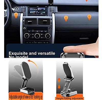 Auto Drive Multi-Use Magnetic Dash Mount Phone Holder, Built-in Magnets,  Single-Hand Operation