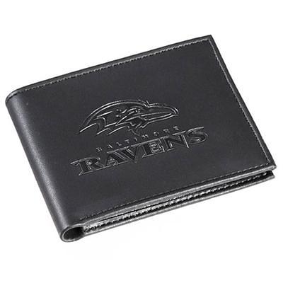 Siskiyou NFL New York Jets Leather Tri-Fold Wallet , Black