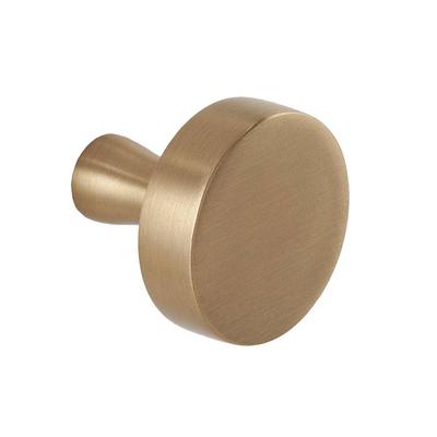 Sumner Street Home Hardware Kent Knurled 1-3/8 in. Satin Brass